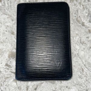 LV cardholder Epi leather